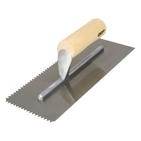 Qep Notched Trowel 11X4 49716Q